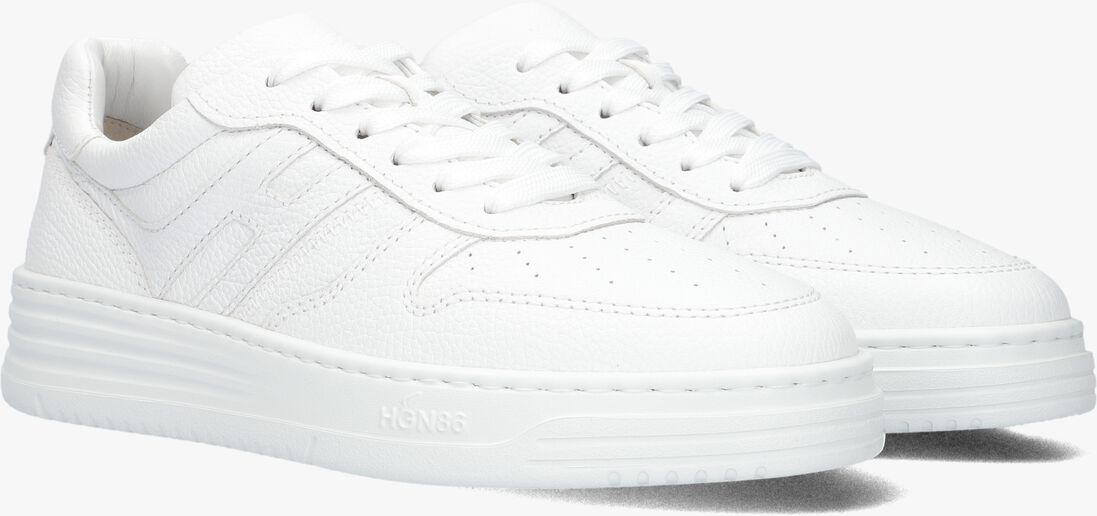 witte hogan lage sneakers h630 allacciato