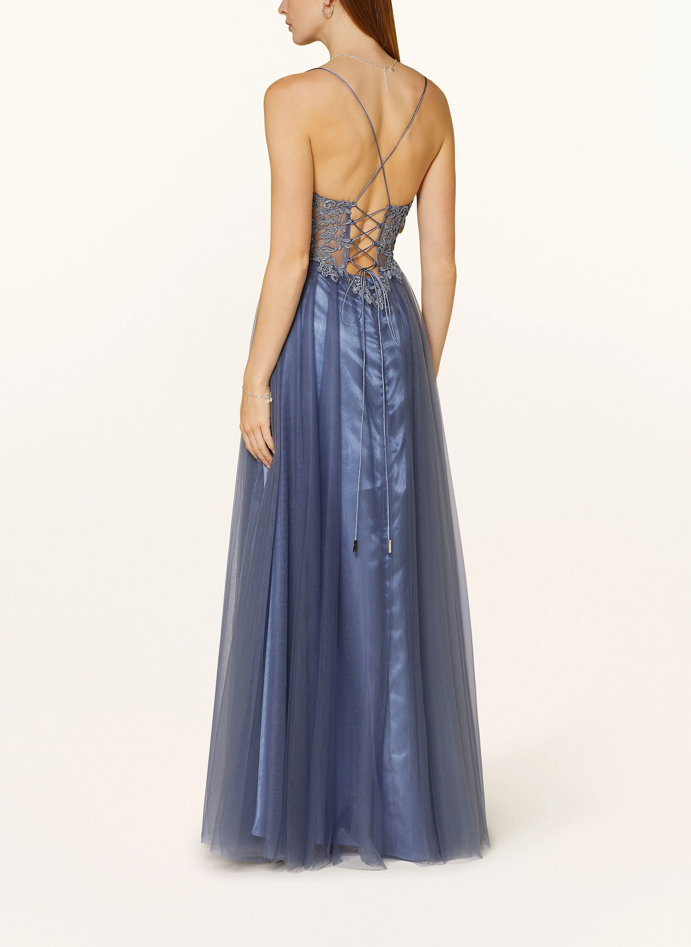 VM Vera Mont Abendkleid mit Schmucksteinen