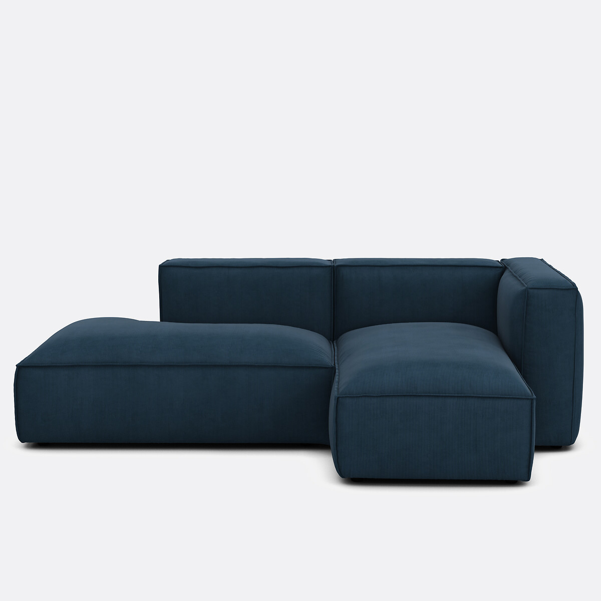 LA REDOUTE INTERIEURS<br>Sofá retangular de veludo cotelê Seven