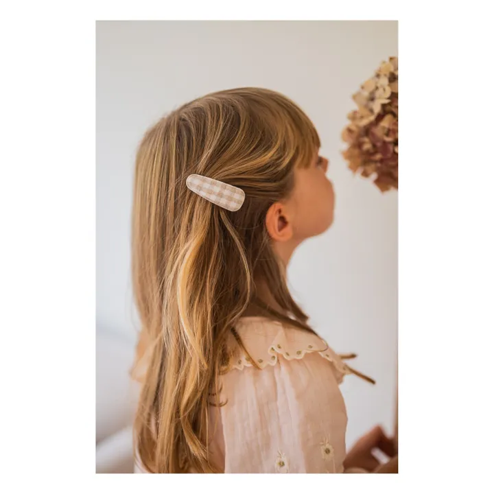 Gentil Coquelicot Barrettes Fleurs - Set de 3
