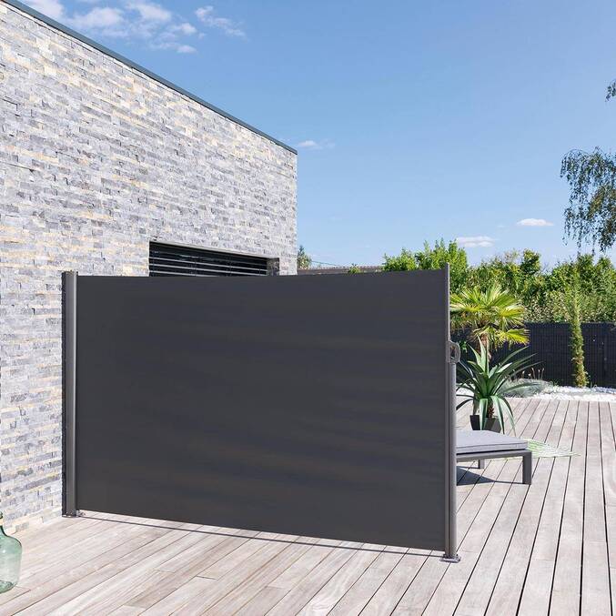 Paravent rétractable ANTAO Graphite