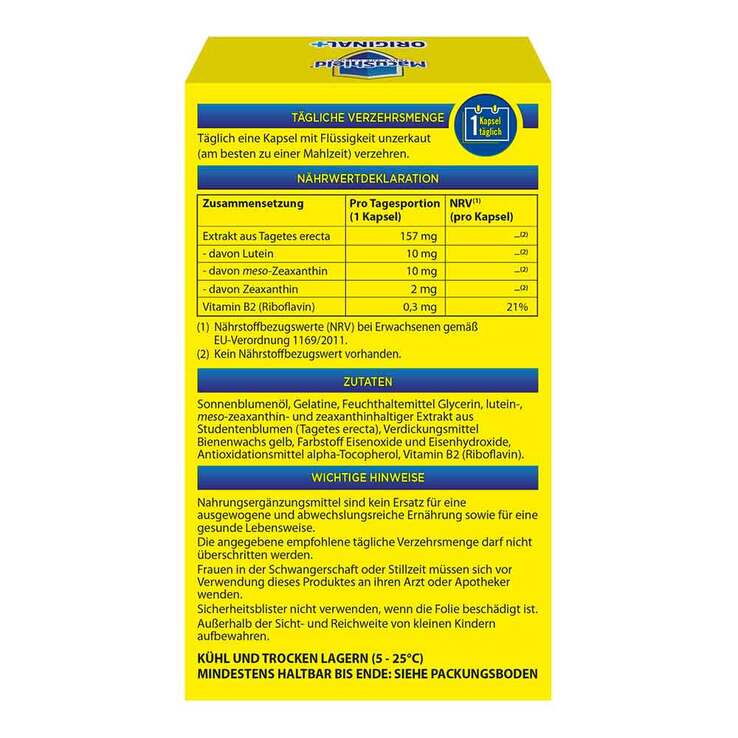 Macushield Original+ Weichkapseln, 90 St