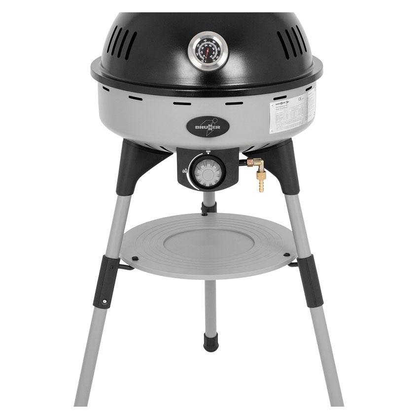 Devil BBQruiser HT Roundpan 50 draagbare gasbarbecue