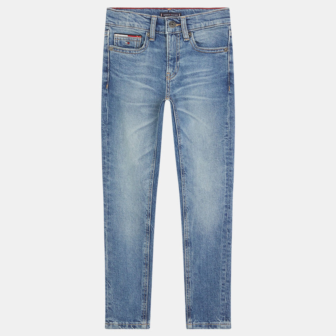 Tommy Hilfiger Jean en Coton Slim bleu medium