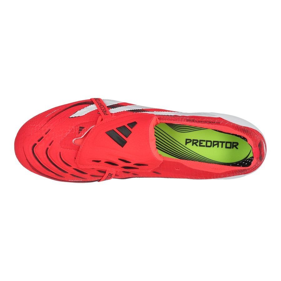 adidas Predator Elite Fold-over Tongue AG Pure Victory - Lucid Red/Blanc/Noir