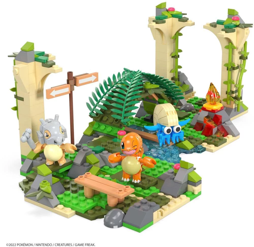 MEGA-POKÉMON-LES RUINES OUBLIÉES, COFFRET DE CONSTRUCTION 464 PIÈCES