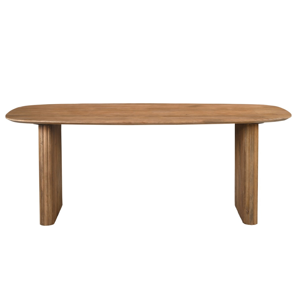 Giga Meubel - Eettafel Deens Ovaal - Naturel - 200cm - Juro