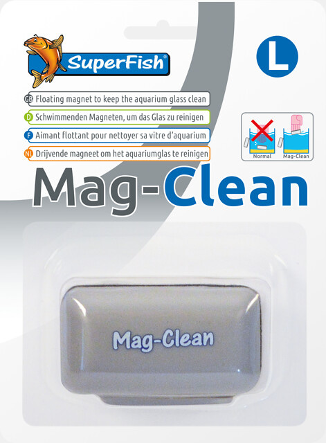 Superfish Mag clean groot  | glasreiniger aquarium