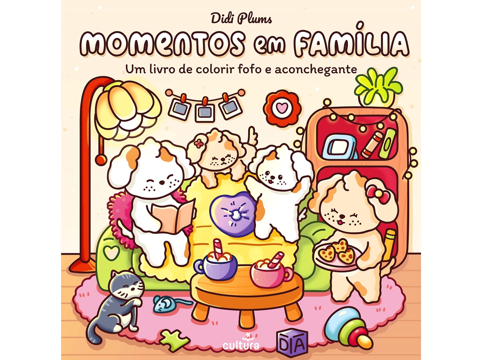 LIVRO MOMENTOS EM FAMÍLIA DIDI PLUMS