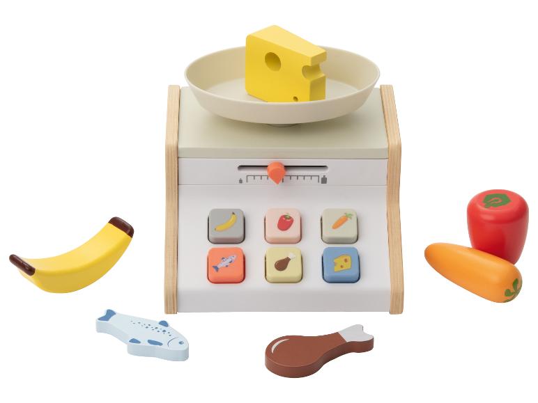Houten speelgoedwinkel set