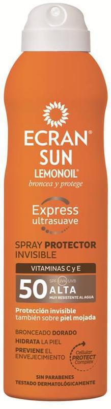 Ecran Invisible Carrot Zonnebrandspray SPF50 250ml