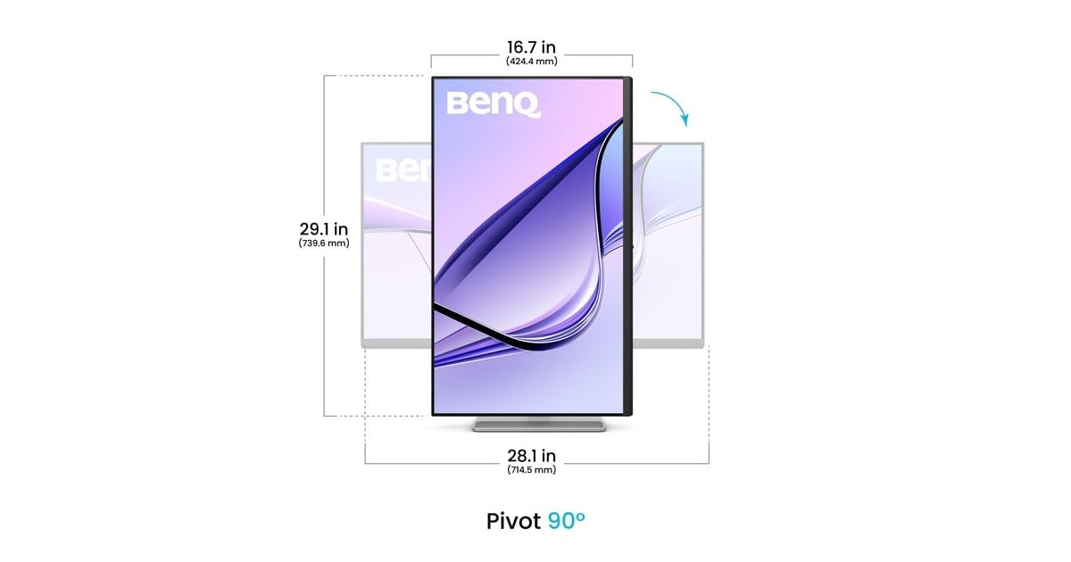 BenQMA320U MacBook monitor voor allround professionals 31.5