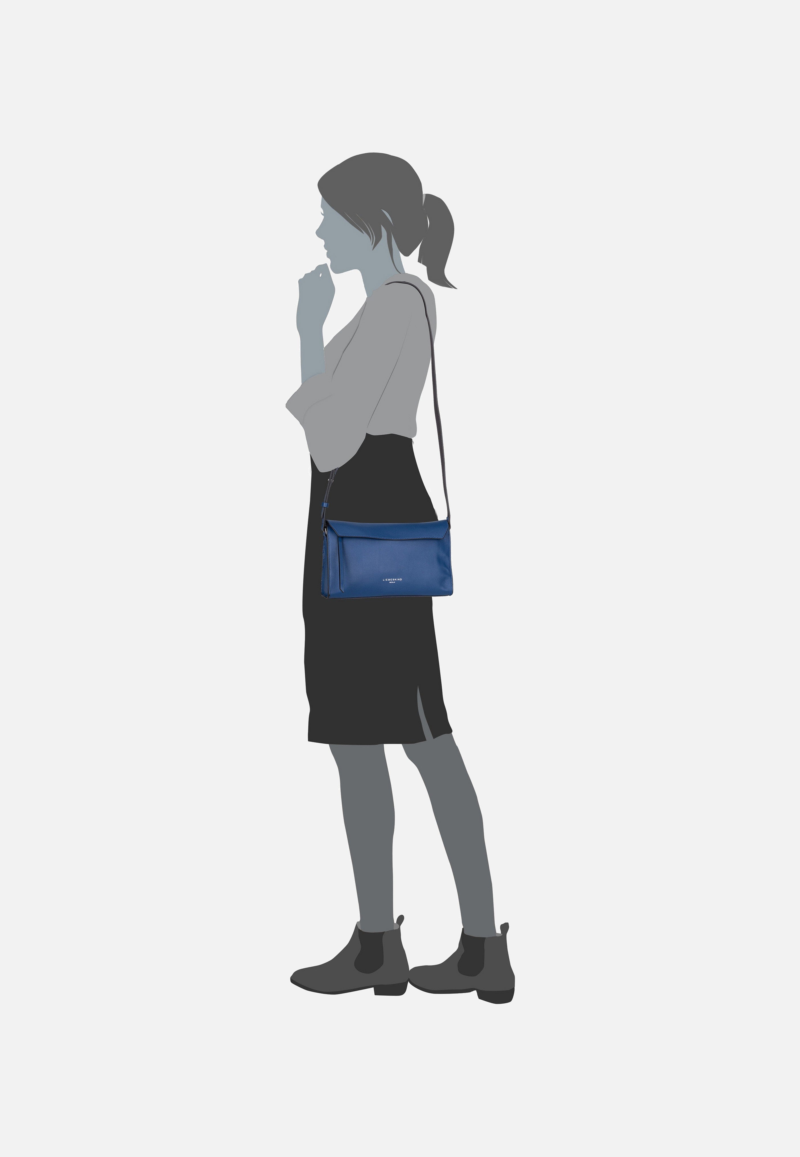 Lora 2151991 Berlin Blue - Crossbody Bag