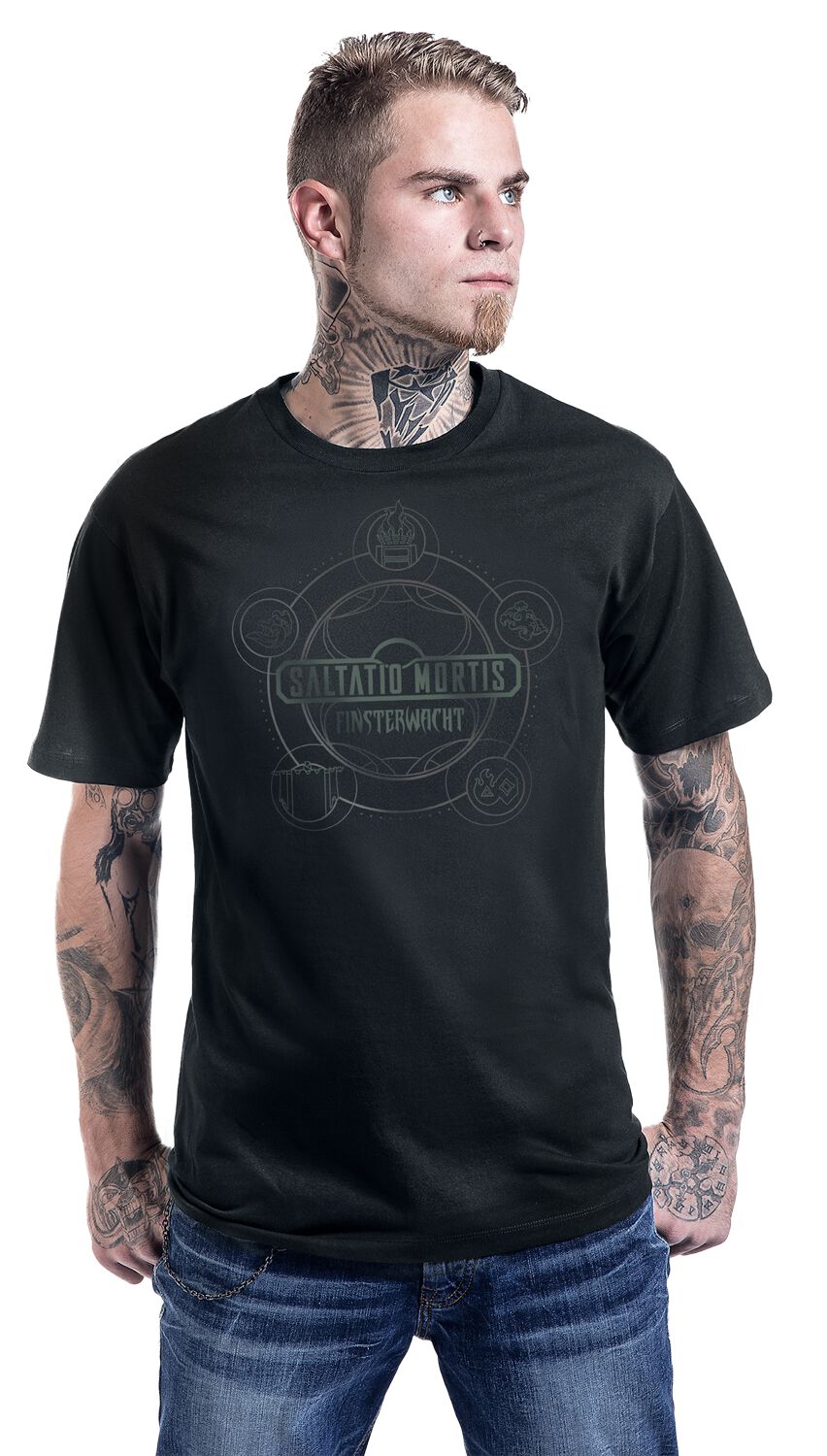 Finsterwacht Cover | Saltatio Mortis T-Shirt Manches courtes