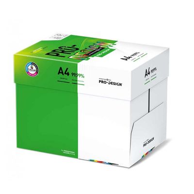 Pro-Design - Papier blanc - A4 (210 x 297 mm) - 100 g/m² - 2000 feuilles (carton de 5 ramettes)