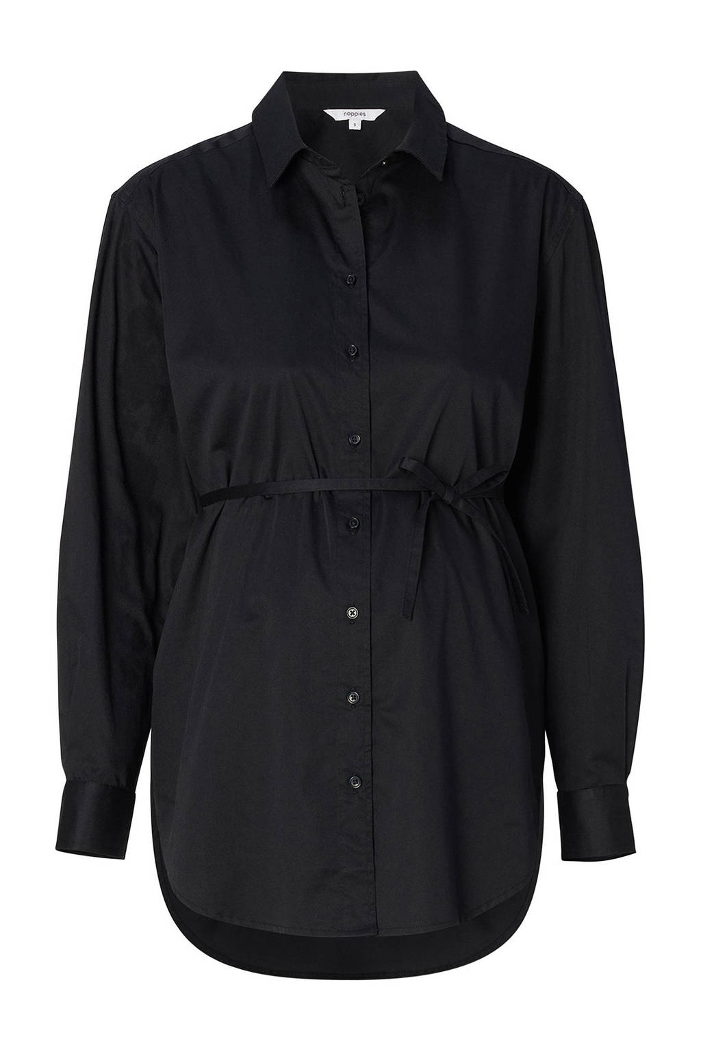 Noppies zwangerschaps- en voedingsblouse Arles zwart