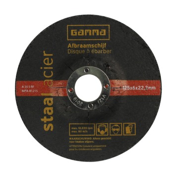 GAMMA afbraamschijf125mm metaal