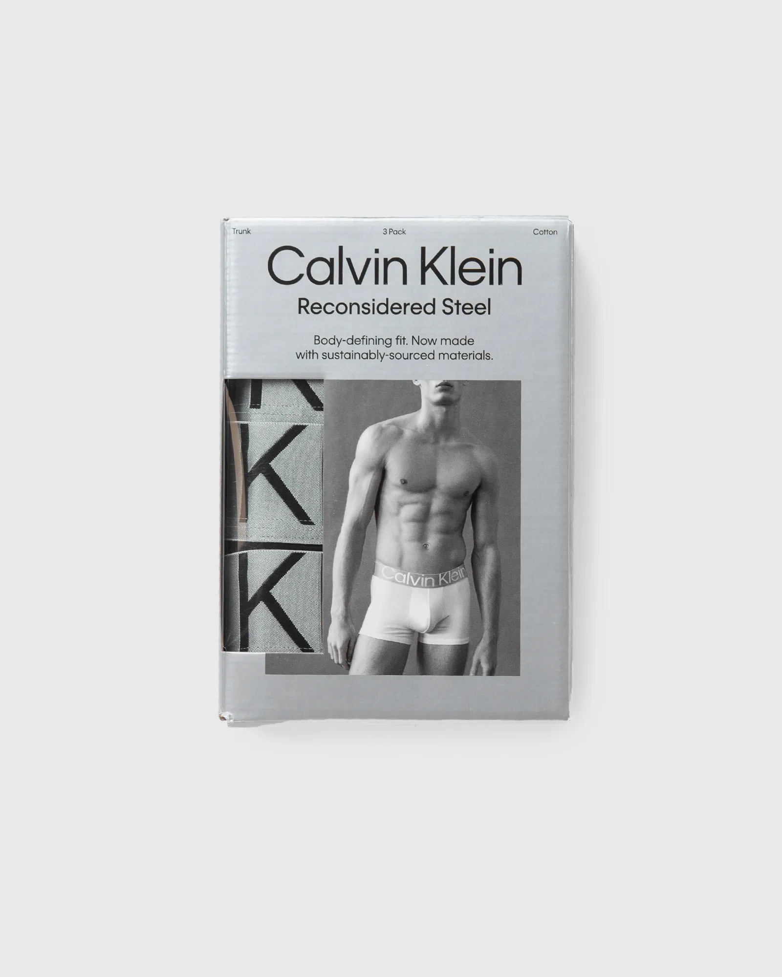 Calvin Klein Underwear SUSTAIN STEEL COTTON TRUNK 3-PACK