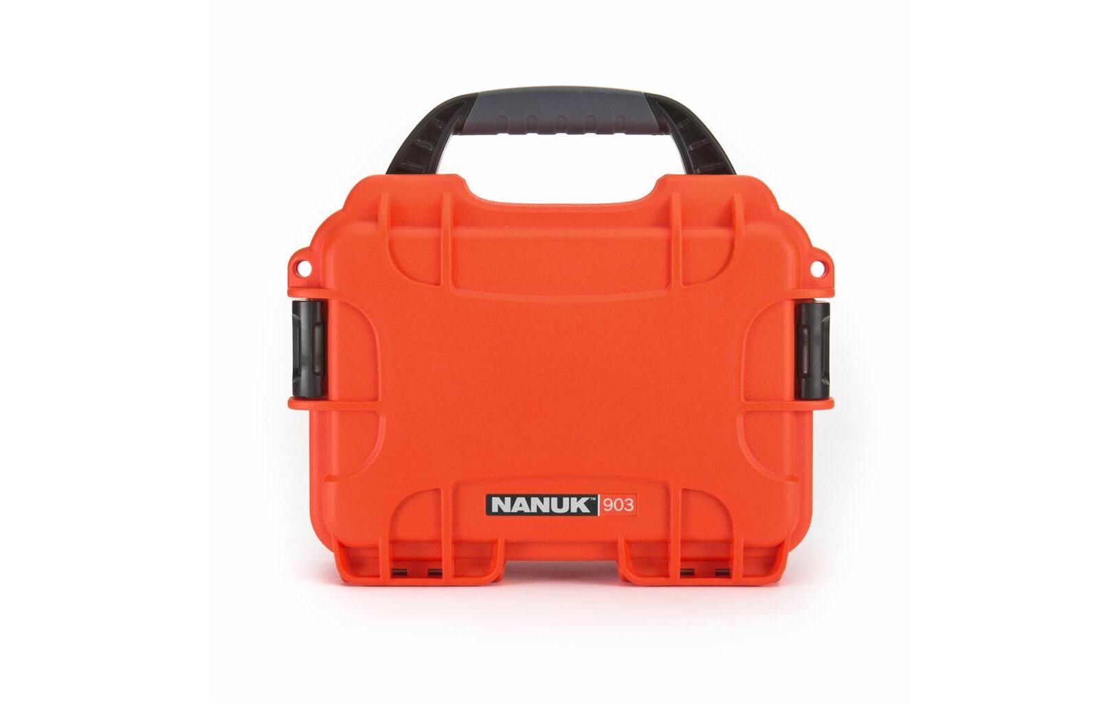 Koffer 903 Orange - leerLeichter, wasserdichter und robuster Hartschalenkoffer