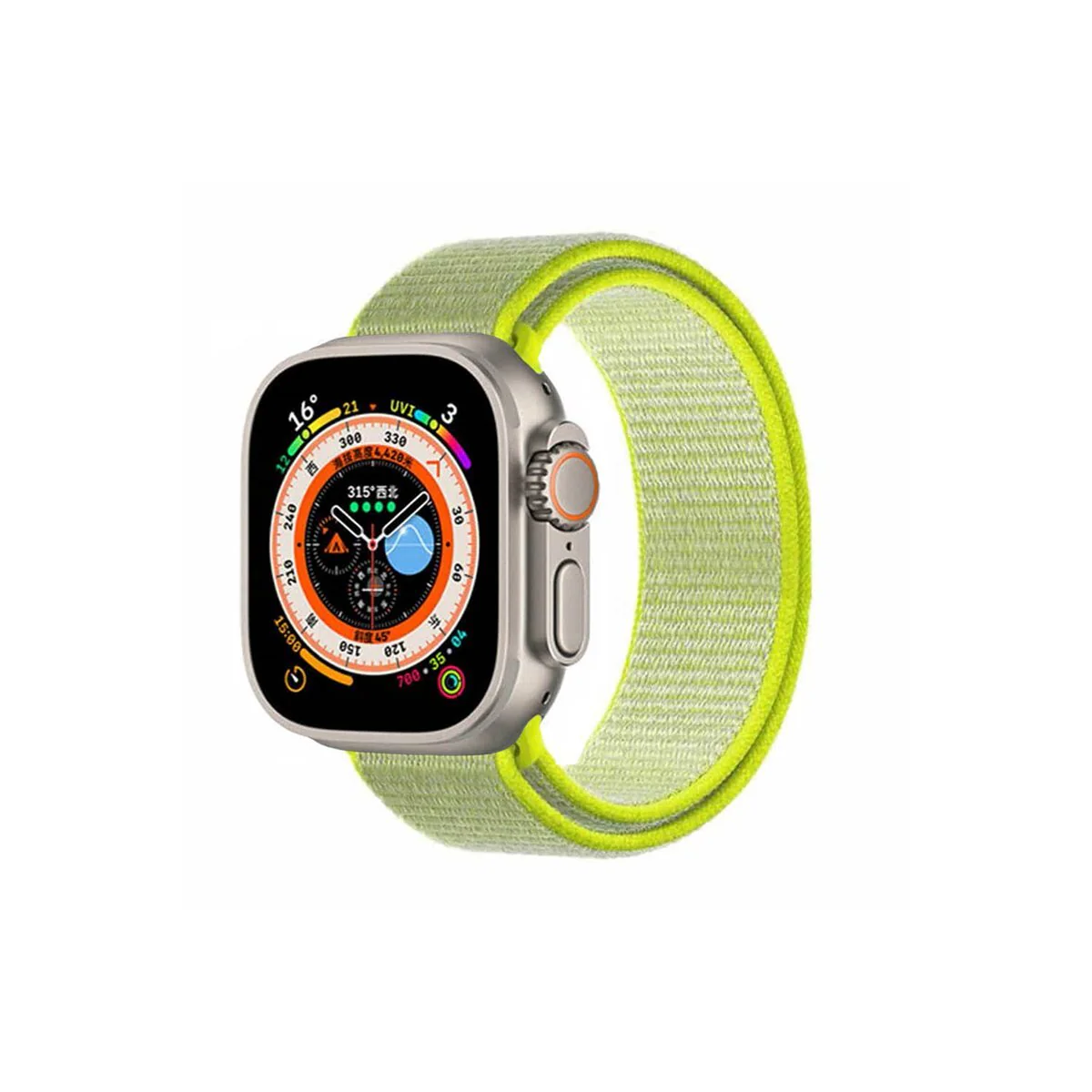 Nylon klokkerem Apple Watch Ultra (49mm) - Flashlight