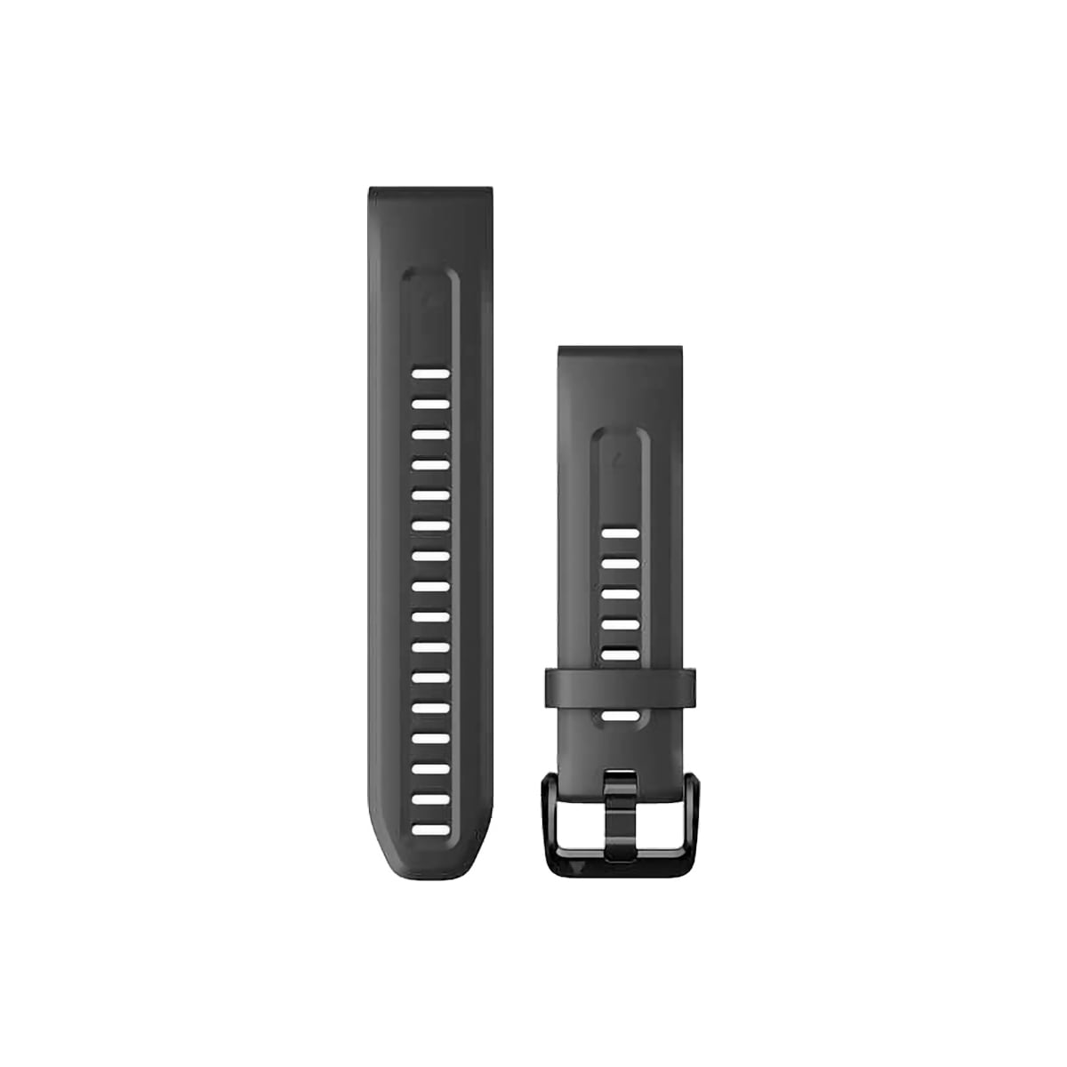 Garmin 20mm QuickFit klokkerem av silikon (sort)