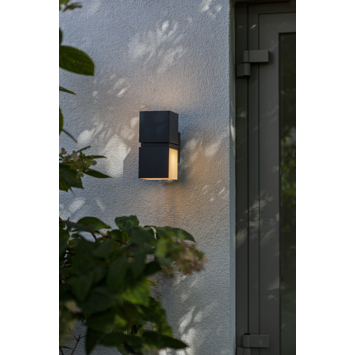 Lutec buitenlamp Cuba zwart