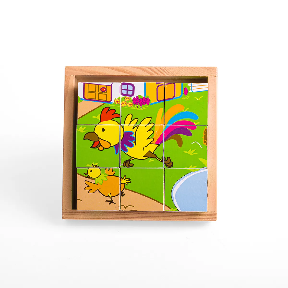 Bigjigs Toys Cube Animal Puzzle