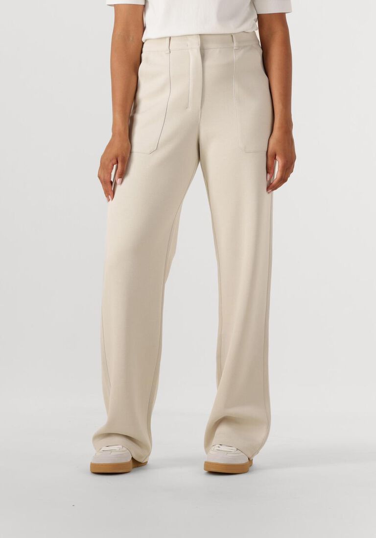 beige max mara pantalon ronnie