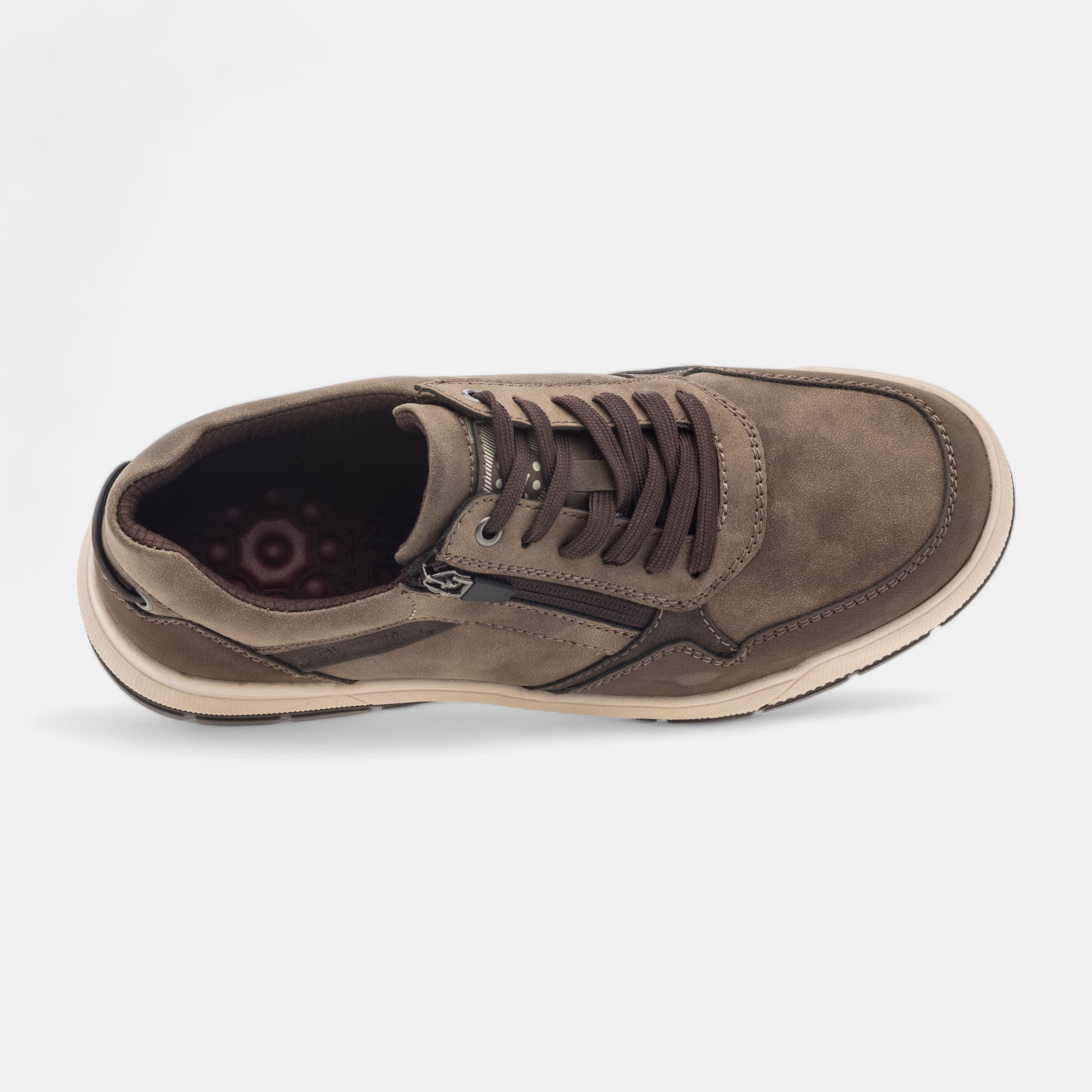 Baskets basses Homme taupe