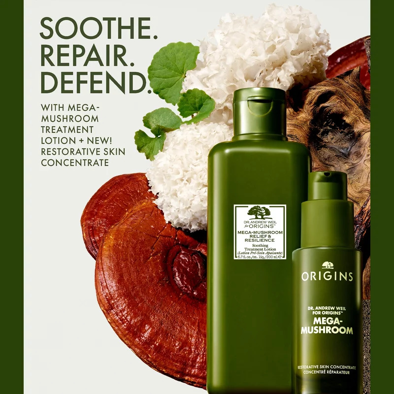 Origins Dr. Weil Mega-Mushroom Restorative Skin Concentrate 30 ml