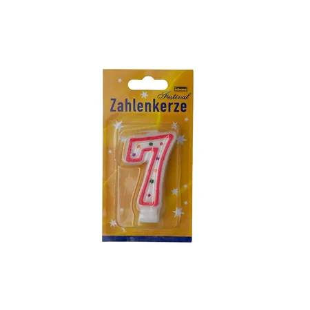 Idena Zahlenkerze 7