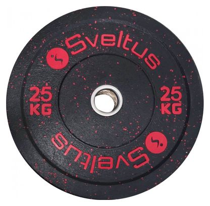 Disque olympique bumper 25 kg x1