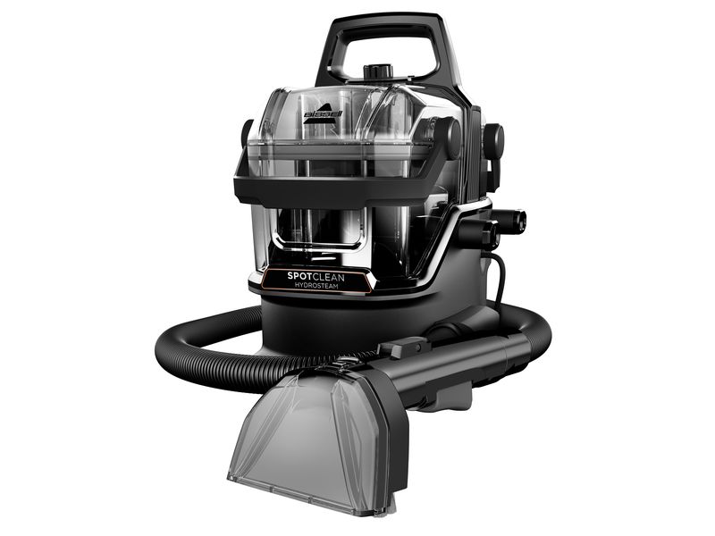 BISSELL Fleckenreiniger SpotClean HydroSteam Select Schwarz Polster- und Teppichreiniger