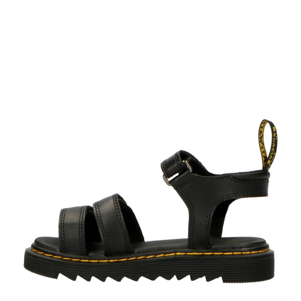Dr. Martens Klaire J Black T Lamper leren sandalen zwart