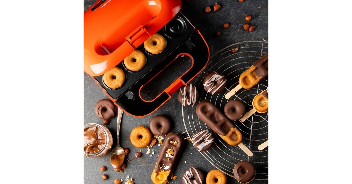 DomoSnack Party 5-in-1 snackmaker  (Rood)