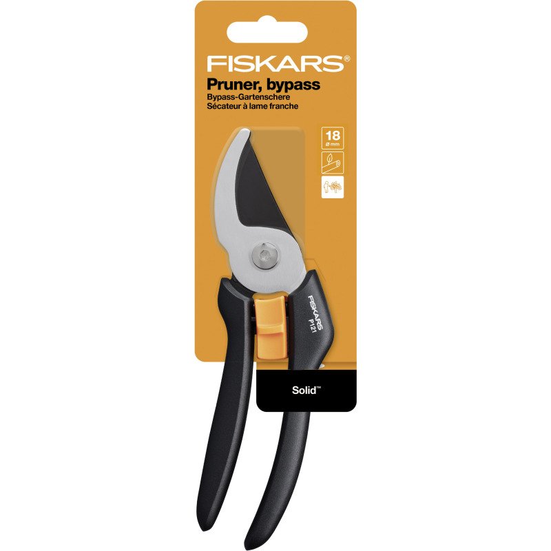 Sécateur lame franche universel Fiskars Solid