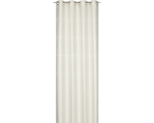 Sjaal met oogjes Dizzy Days beige 140x255 cm