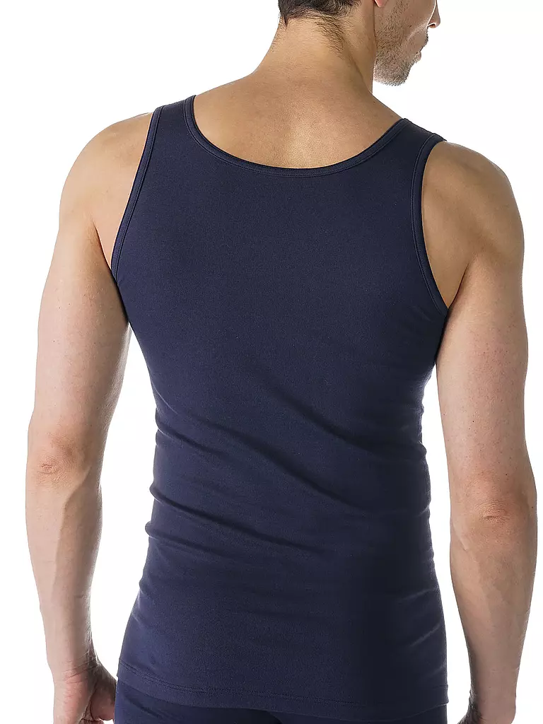 MEY Athletic Shirt Casual Cotton Yacht Blue blau