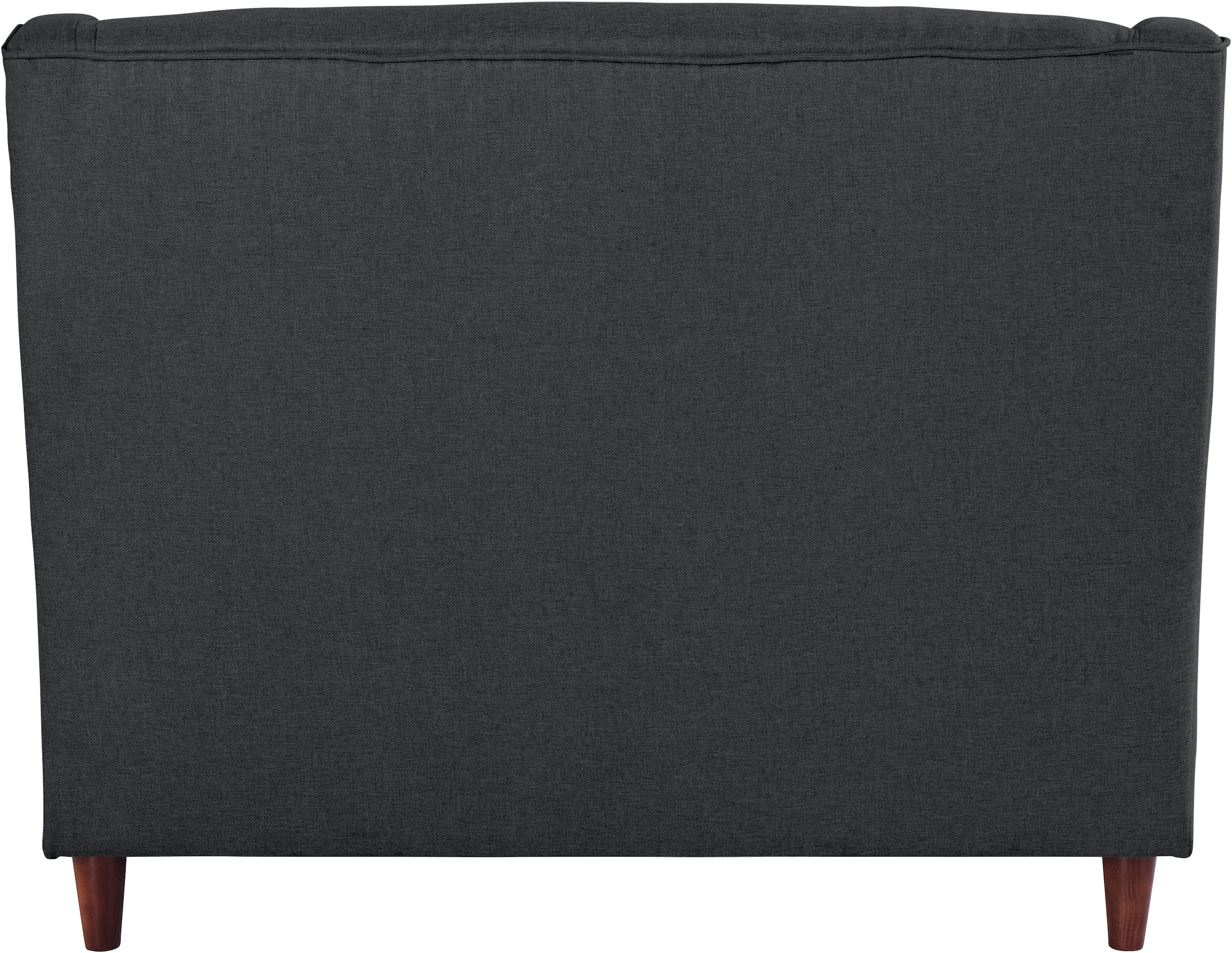 COLLECTION AB Ohrensessel »Mike« Breite 130 cm, 1 Zierkissen inkusive