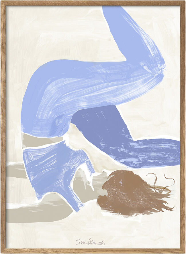 Poster & Frame Sissan Richardt - Disoriented Flerfarvet