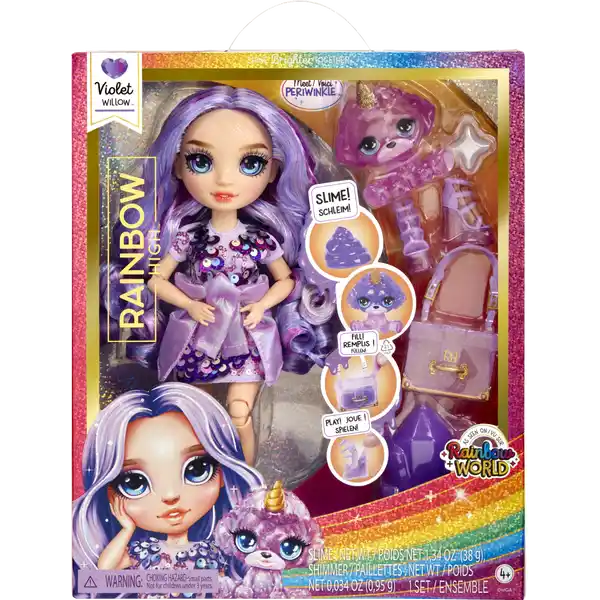 Rainbow High Classic Fashion Puppe Violet