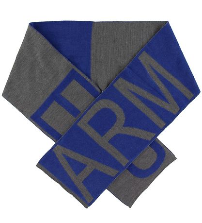 Emporio Armani Gave?ske - Hue/T?rkl?de - Bomuld/Uld - Grå/Bl?
