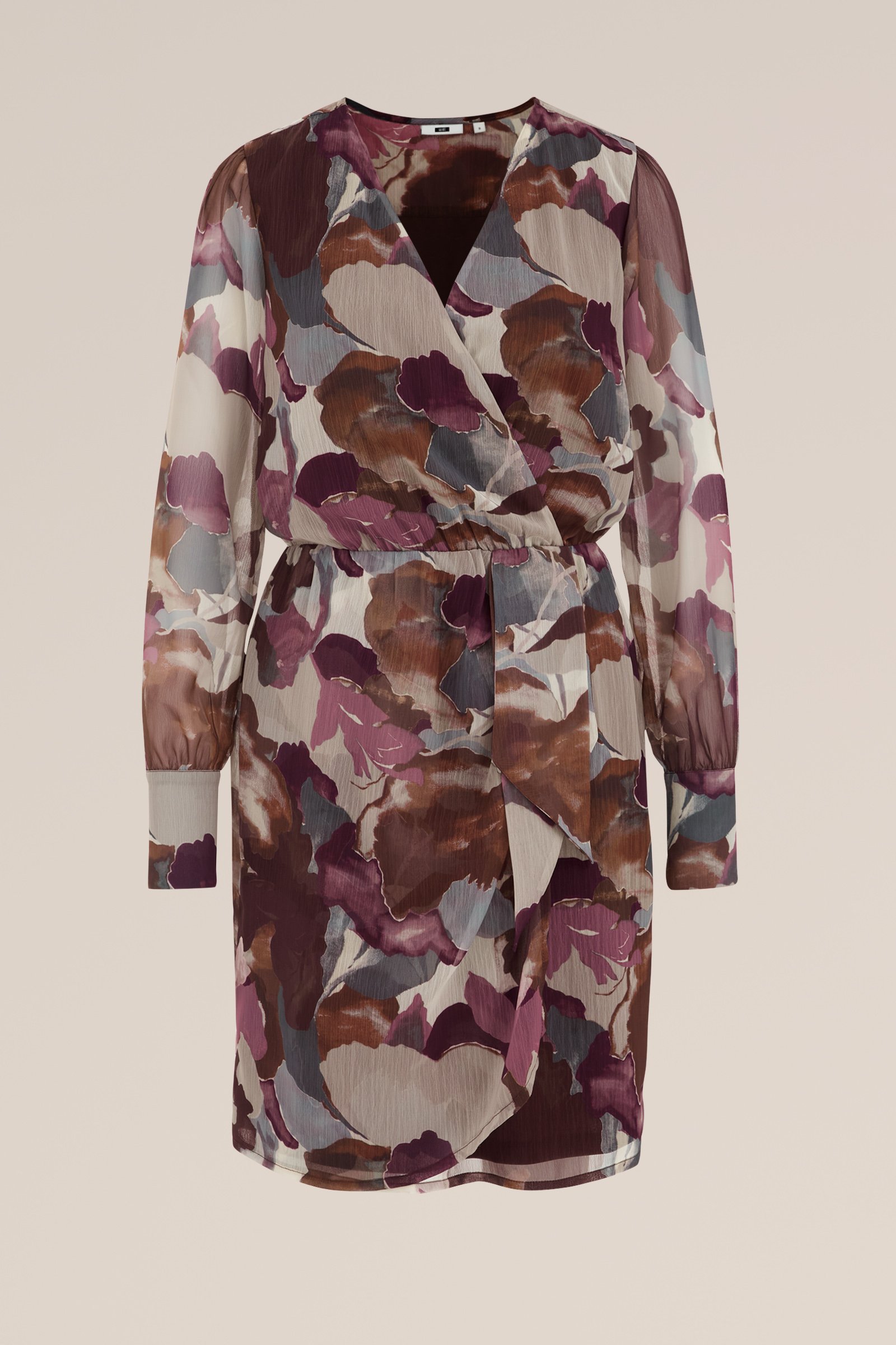 jurk met dessin WE Fashion Multikleur