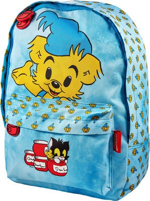 Bamse Happy Friends Ryggsekk 13L, Blå