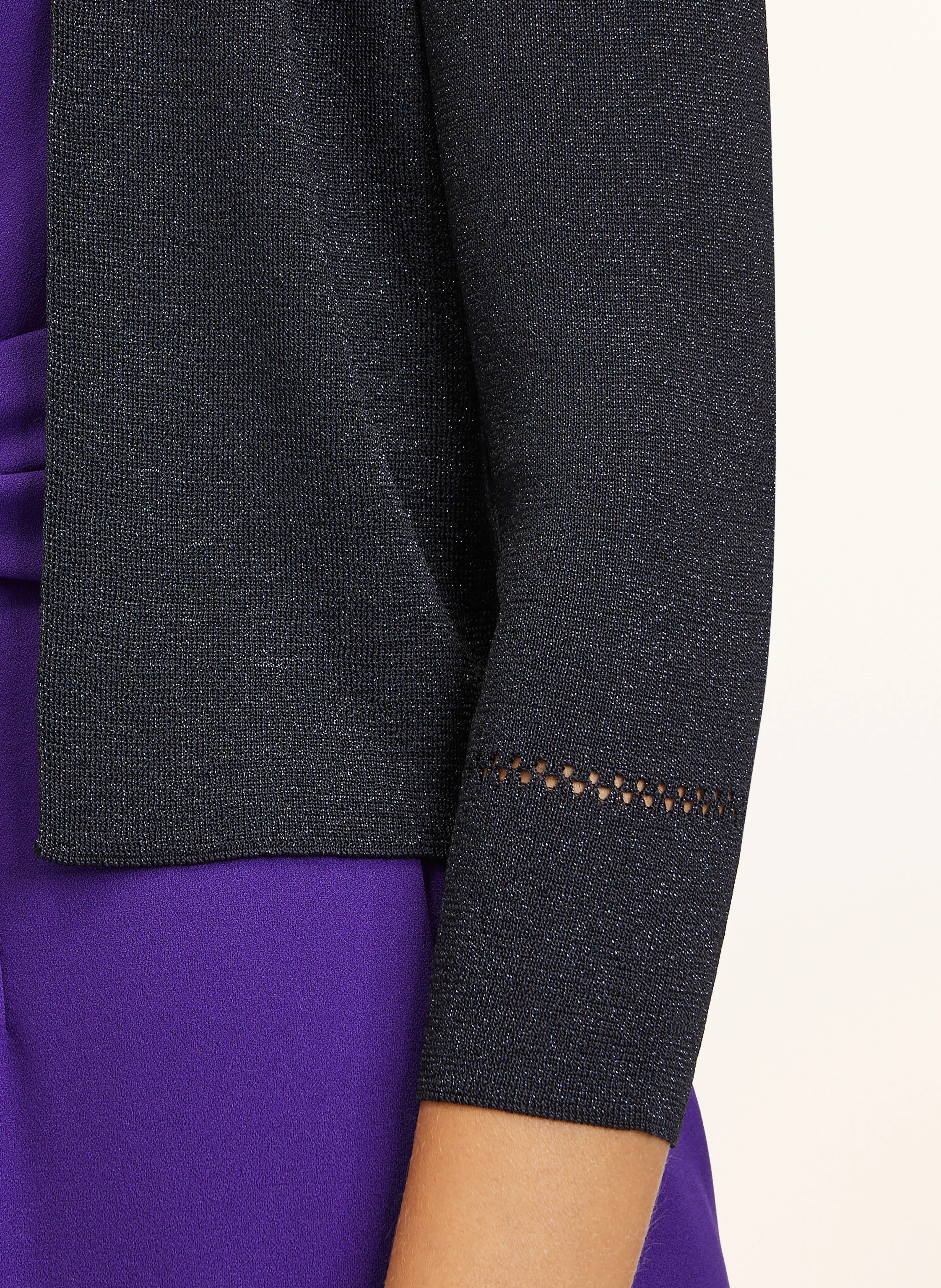 Vera Mont Strick-Bolero mit 3/4-Arm und Glitzergarn