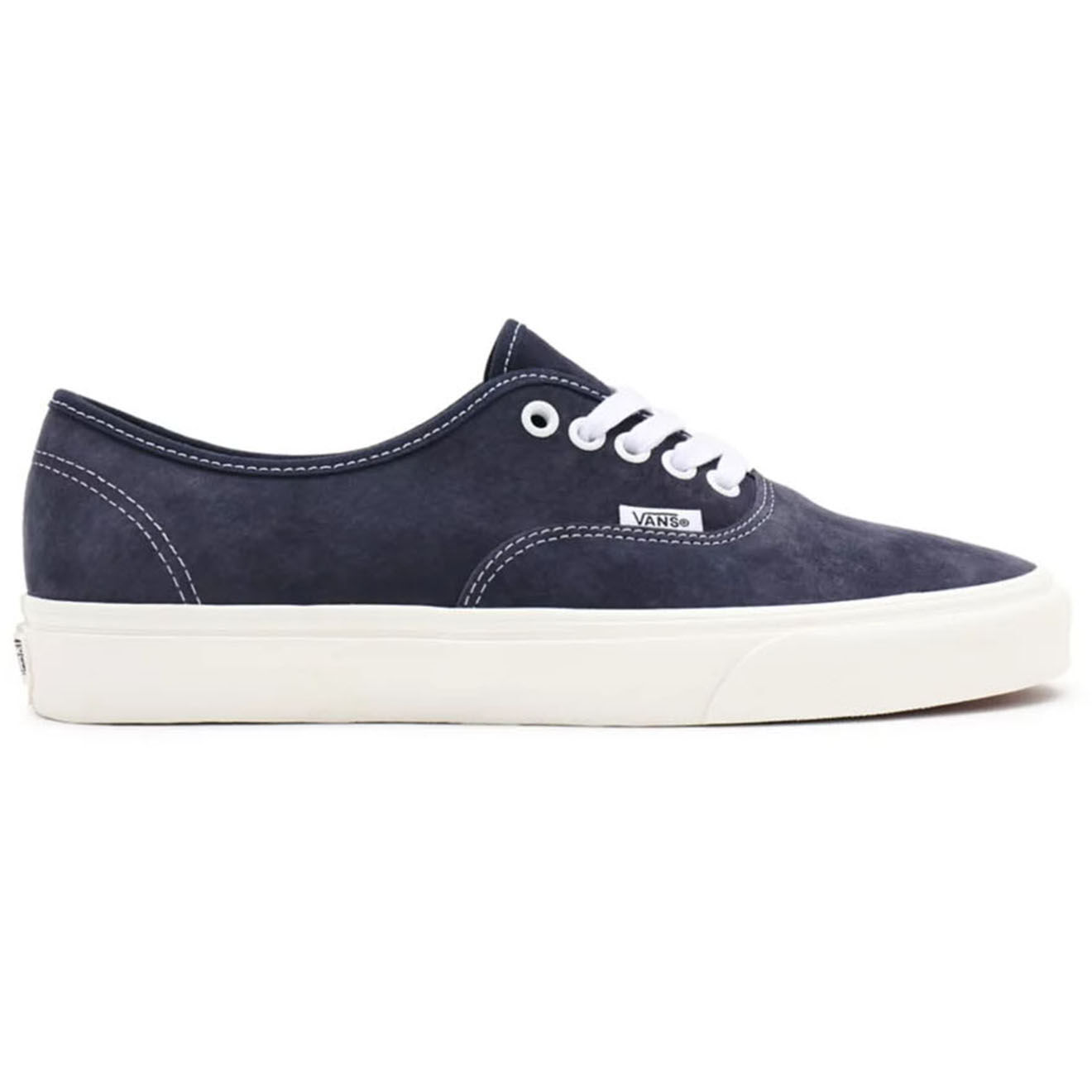 Vans Sneakers en Velours de Cuir Authentic bleu marine