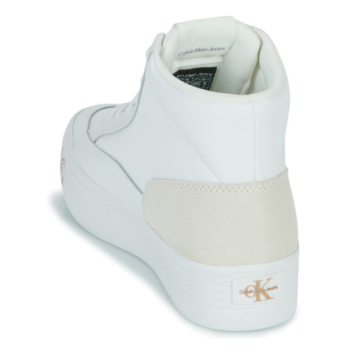 Calvin Klein Jeans - VULC FLATF MID WRAP AROUND LOGO - Blanc