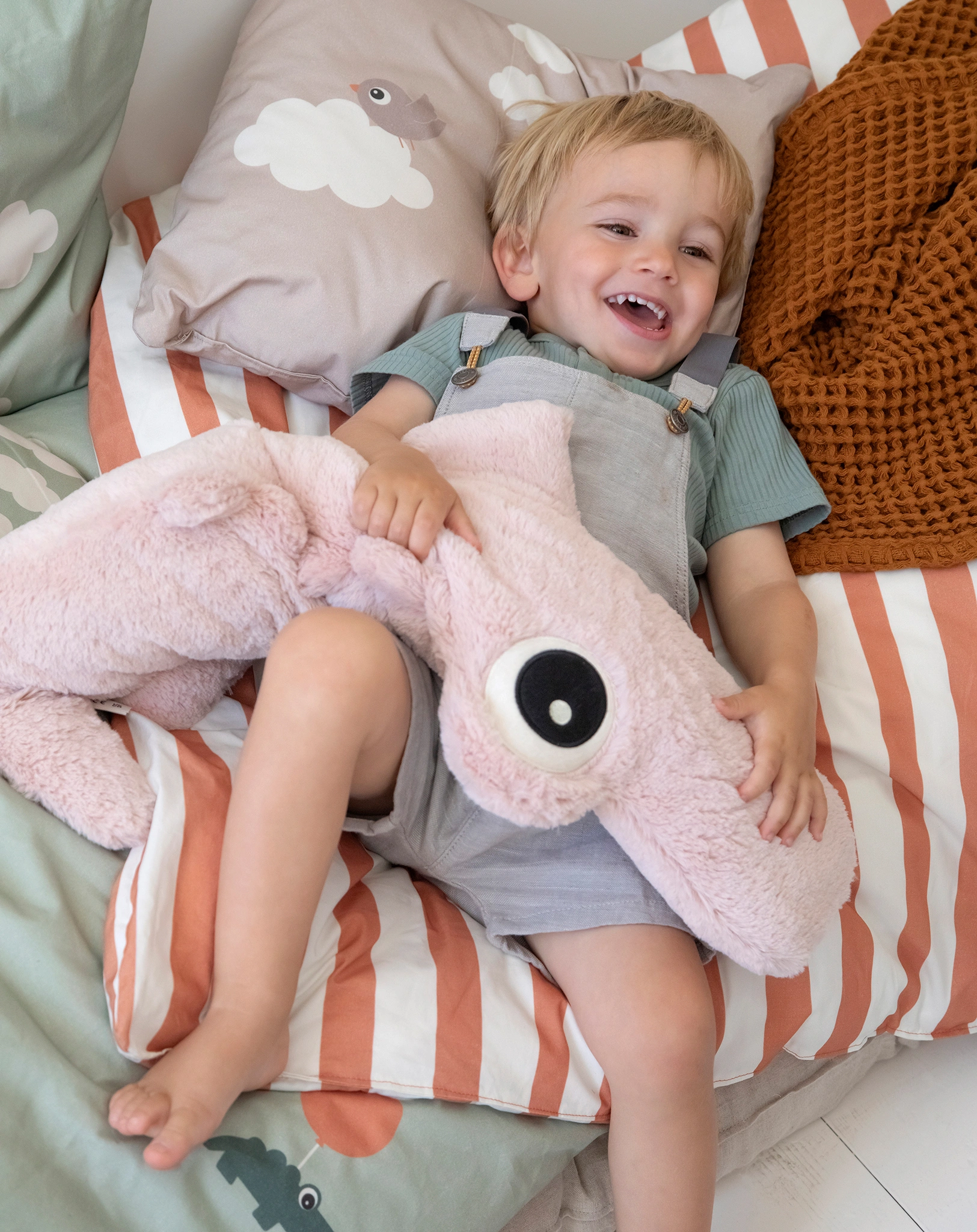 Kuscheltier CROCO (65x27) in rosa