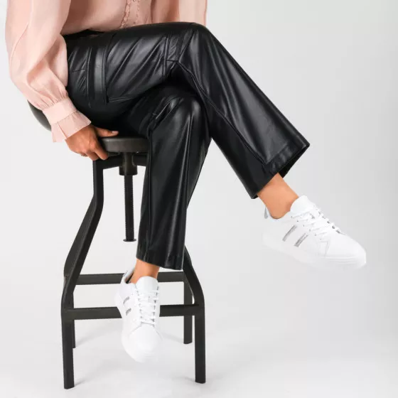Baskets BLANC MERRY SCOTT