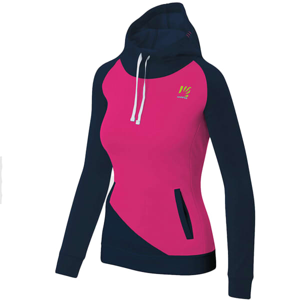 KARPOS PRAMPER HOODIE W FLEECE SKY CAPTAIN FUCHSIA PURPLE